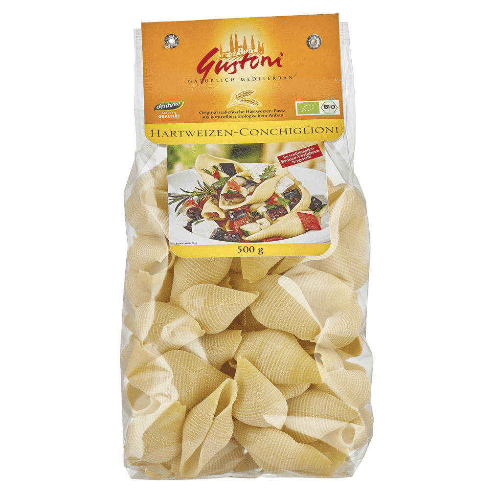 Bio Hartweizen Maxi-Conchiglioni von Gustoni