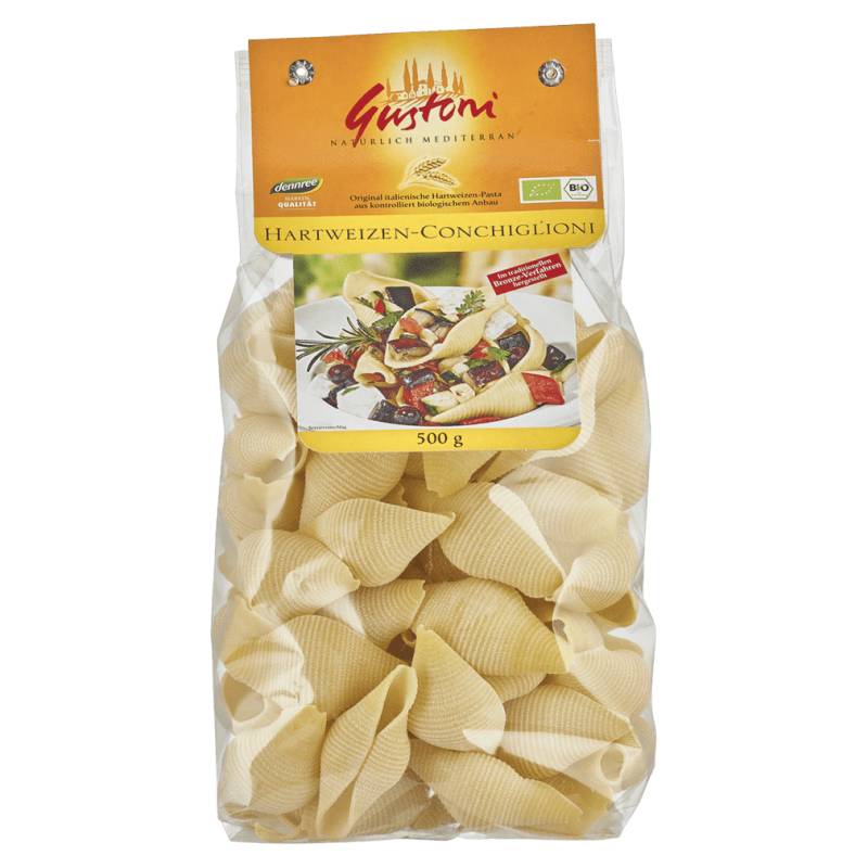 Bio Hartweizen Maxi-Conchiglioni von Gustoni