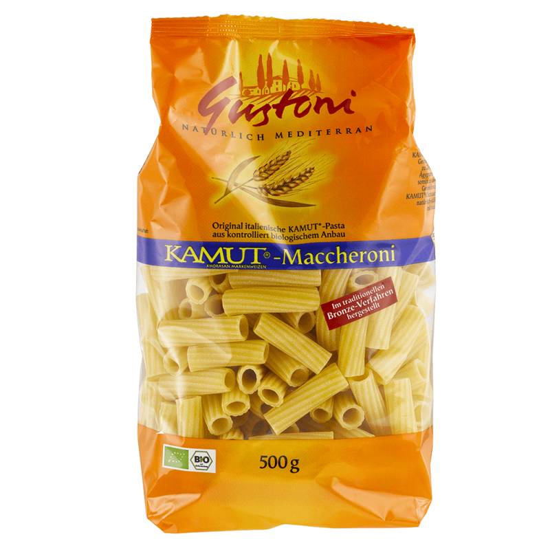 Bio KAMUT-Maccheroni 500g von Gustoni