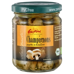 Gegrillte Champignons in Kräuteröl von Gustoni