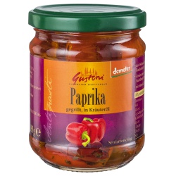 Gegrillte Paprika in Kräuteröl von Gustoni