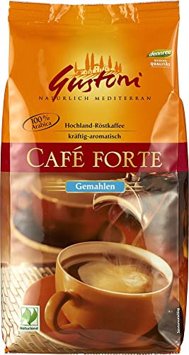 Gustoni Bio Café forte, gemahlen (2 x 500 gr) von Gustoni