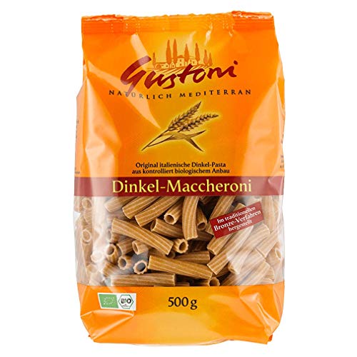 Gustoni Bio Dinkel-Maccheroni, 500g von Gustoni