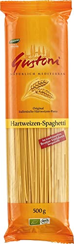 Gustoni Bio Hartweizen-Spaghetti, bronze (2 x 500 gr) von Gustoni