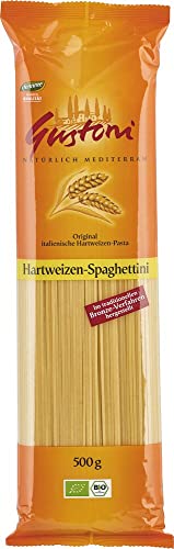 Gustoni Bio Hartweizen-Spaghettini, bronze (1 x 500 gr) von Gustoni