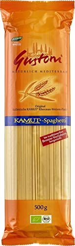 Gustoni Bio KAMUT-Spaghetti, bronze (1 x 500 gr) von Gustoni
