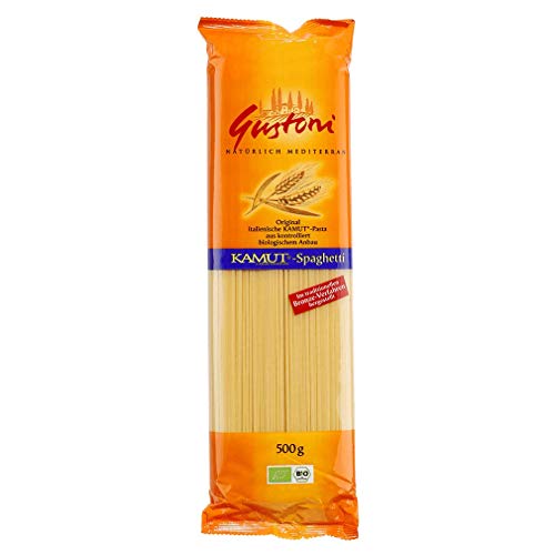 Gustoni Bio KAMUT-Spaghetti, bronze (1 x 500 gr) von Gustoni