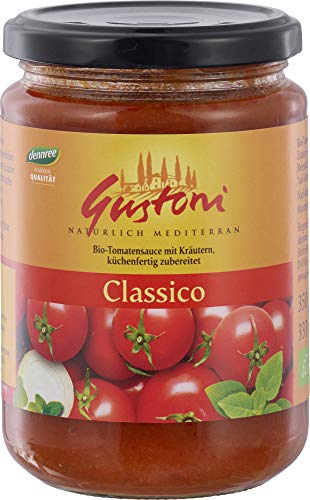 Gustoni Bio Tomatensauce Classico (2 x 350 gr) von Gustoni
