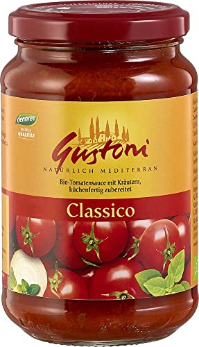 Gustoni Bio Tomatensauce Classico (6 x 350 gr) von Gustoni