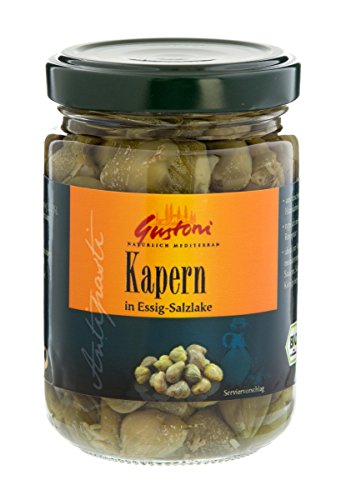 Gustoni Kapern in Lake (140 g) - Bio von Gustoni