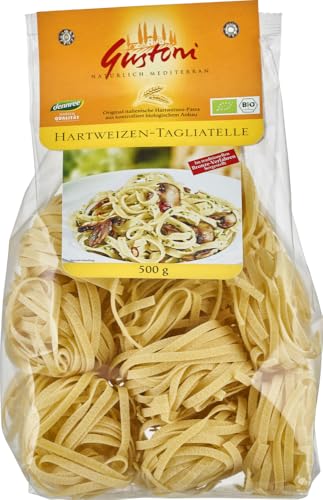 Hartweizen-Tagliatelle, bronze 12 x 500 gr Hartweizen-Tagliatelle, bronze 12 x 500 gr von Gustoni