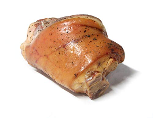 GUSTOS - Schweinshaxe geräuchert von Gustos, 1,2 KG. Aus hochqualitativem Schweinefleisch, leicht geräucher, gewürzt und vorgegart von Gustos Südtirol
