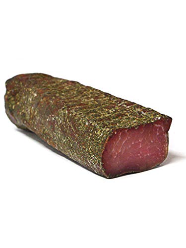 GUSTOS Lendenstück mit Bergkräutern - Milder und aromatischer Speck mit traditioneller Verarbeitung - 1 kg von Gustos Südtirol