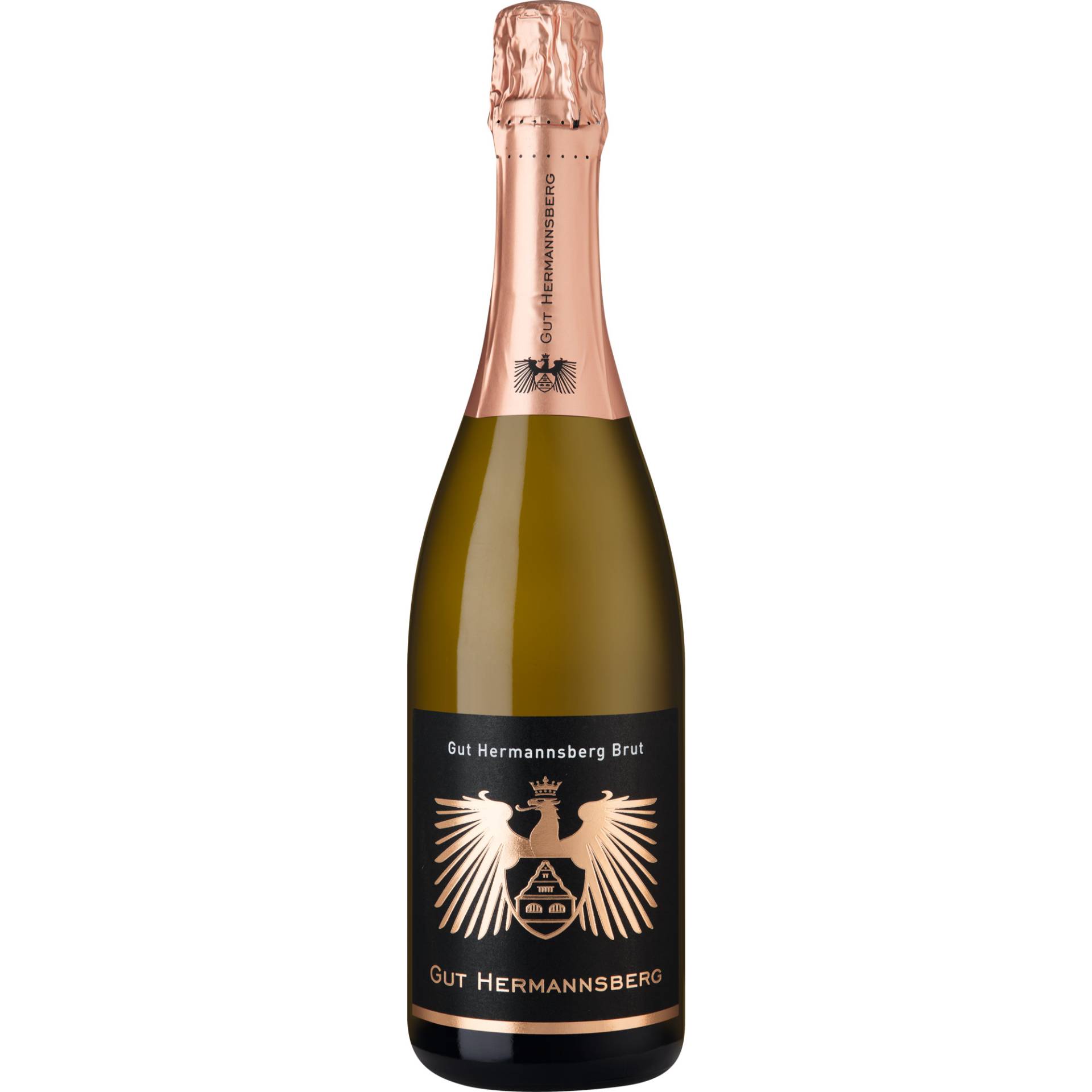 Gut Hermannsberg Sekt, Brut, Deutscher Sekt, Deutscher Sekt, Schaumwein Gut Hermannsberg Sekt, Brut, Deutscher Sekt, Deutscher Sekt, Schaumwein von Gut Hermannsberg, D - 55585 Niederhausen