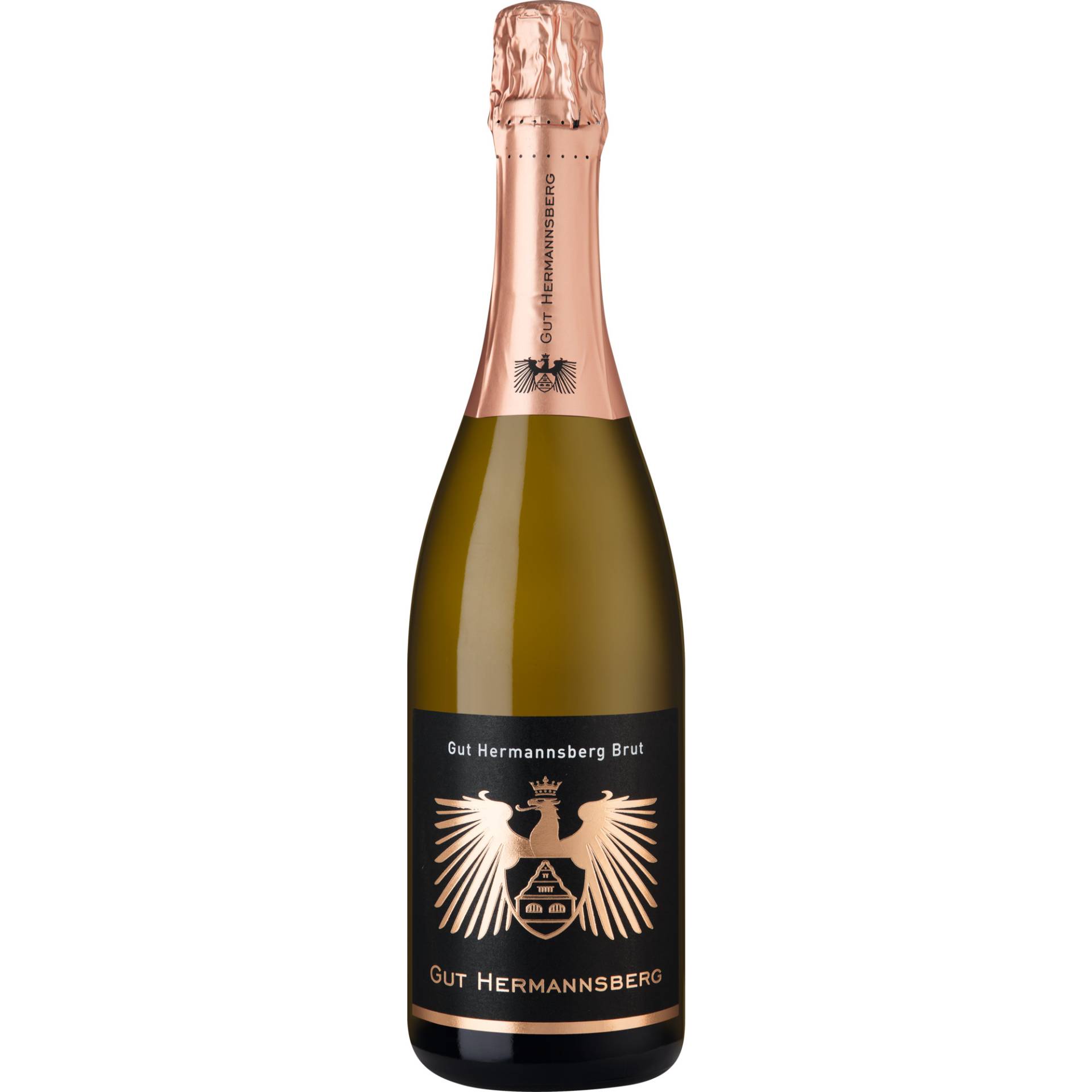 Gut Hermannsberg Sekt, Brut, Deutscher Sekt, Deutscher Sekt, Schaumwein von Gut Hermannsberg, D - 55585 Niederhausen