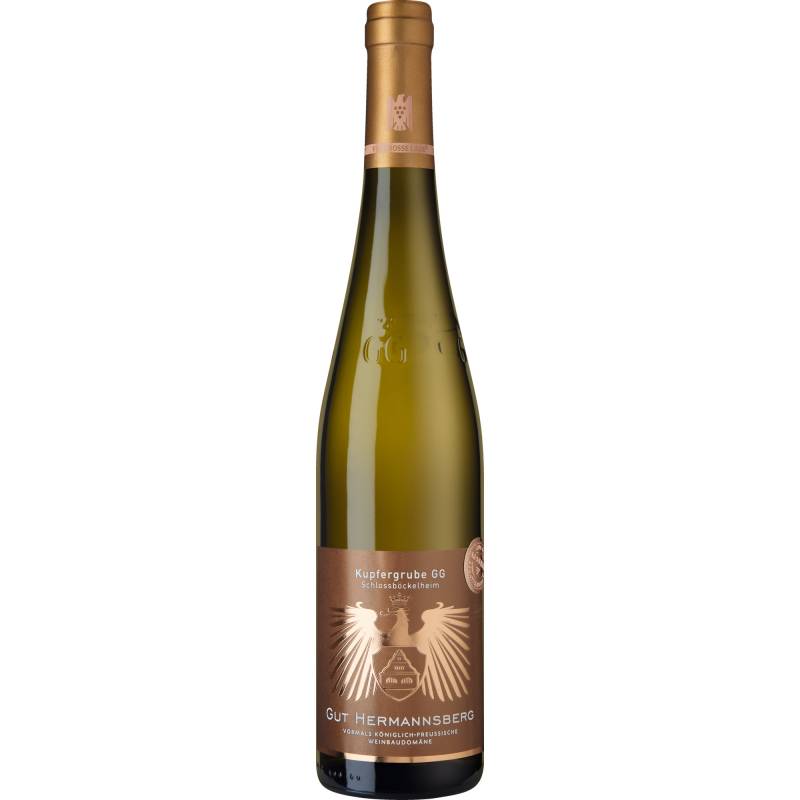 Kupfergrube Riesling GG Réserve, Trocken, Nahe, Nahe, 2019, Weißwein von Gut Hermannsberg, D - 55585 Niederhausen