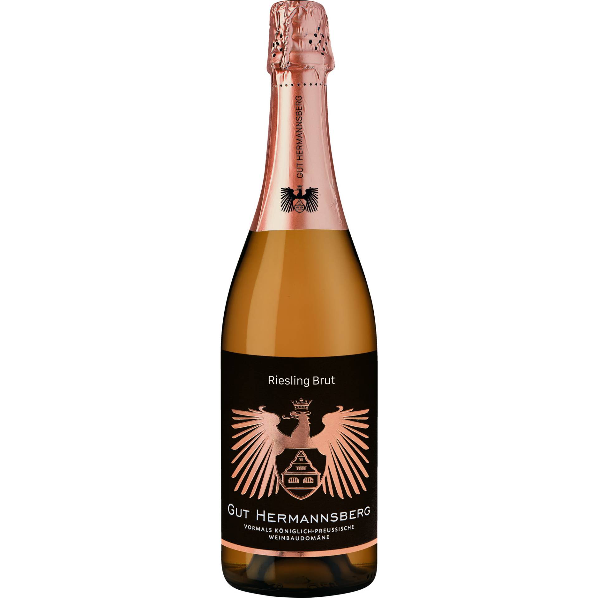Riesling Sekt, Brut, Deutscher Sekt, Deutscher Sekt, Schaumwein Riesling Sekt, Brut, Deutscher Sekt, Deutscher Sekt, Schaumwein von Gut Hermannsberg, D - 55585 Niederhausen