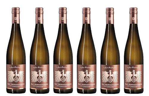 6x 0,75l - Gut Hermannsberg - Just Riesling - VDP.Gutswein - Qualitätswein Nahe - Deutschland - Weißwein trocken von Gut Hermannsberg