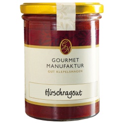 Hirschragout von Gut Klepelshagen