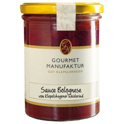 Sauce Bolognese vom Weiderind von Gut Klepelshagen