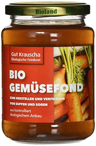 Gut Krauscha Bio Gemüsefond, 2er Pack (2 x 320 g) von Gut Krauscha
