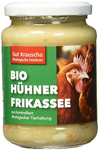 Gut Krauscha Bio Hühnerfrikassee, 2er Pack (2 x 320 g) von Gut Krauscha