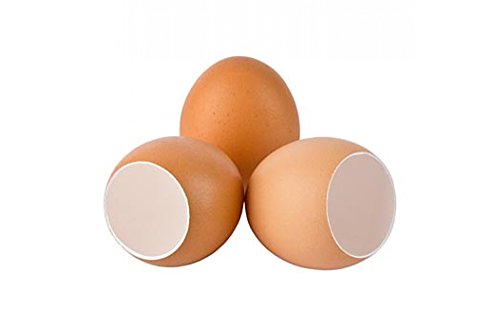 Leere Eierschalen, braun, zum Füllen, 120 St von Gut Springenheide GmbH