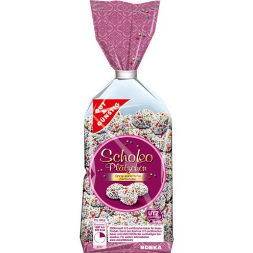 Gut & Günstig Schokoplätzchen Nonpaareille, 6er Pack (6 x 200g) Gut & Günstig Schokoplätzchen Nonpaareille, 6er Pack (6 x 200g) von Gut & Günstig