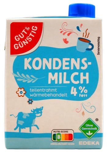 Gut & Günstig, Kondensmilch 4%, 16er Pack (16 x 340g) von Gut & Günstig