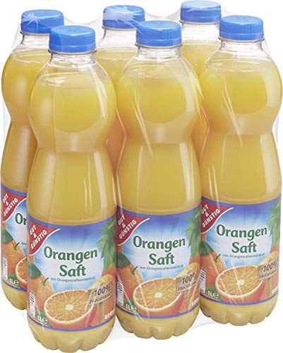 GUT&GÜNSTIG Orangensaft 1l PET Einweg von Gut & Günstig