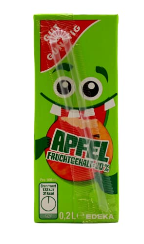 Gut & Günstig Apfelsaft, 40er Pack (40 Trinkpäckchen x 0.2 l) von ebaney