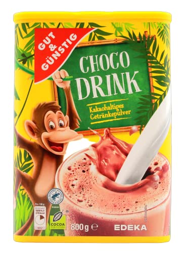 Gut & Günstig Choco Drink, 5er Pack (5 x 800g) von Gut & Günstig