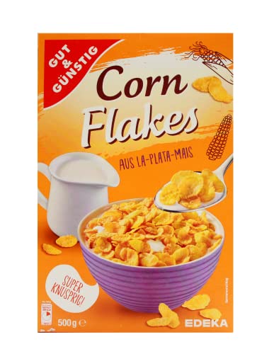 Gut & Günstig Cornflakes, 4er Pack (4 x 500g) von Gut und Günstig