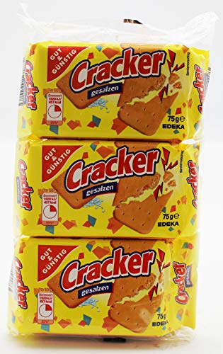 Gut & Günstig Cracker gesalzen, 14er Pack (14 x 225g) von Gut & Günstig