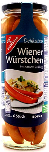 Gut & Günstig Delikatess Wiener-Würstchen, 3er Pack (3 x 300g) von Gut & Günstig