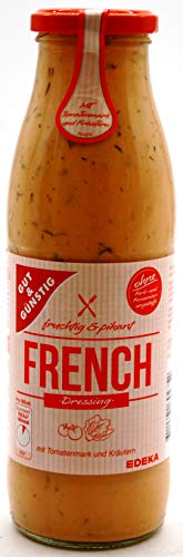 Gut & Günstig French Dressing fruchtig und pikant, 6er Pack (6 x 500ml) von Gut & Günstig