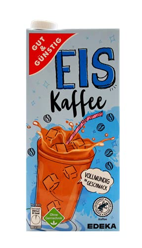 Gut & Günstig H-Eiskaffee 1,5 %, 12er Pack (12 x 1 l) von Gut & Günstig