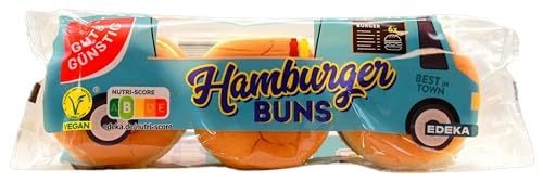 Gut & Günstig Hamburger Buns, 9er Pack (9 x 300g) von Gut & Günstig