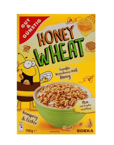 Gut & Günstig Honey Wheat, 3er Pack (3 x 750g) von Gut und Günstig