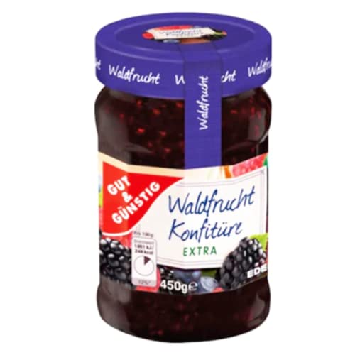 Gut und Günstig Konfitüre Waldfrucht, (1 x 450g) von Gut & Günstig