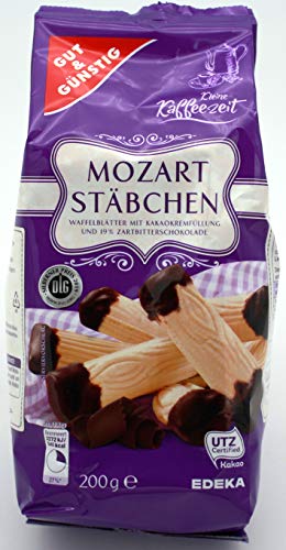 Gut & Günstig Mozartstäbchen, 10er Pack (10 x 200g) von Gut & Günstig