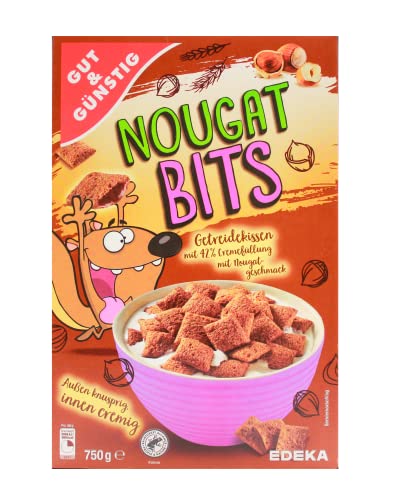 Gut und Günstig Nougat Bits, 5er Pack (5 x 750g) von Gut und Günstig