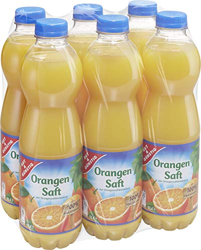 Gut & Günstig Orangensaft 1l PET Einweg von Gut & Günstig