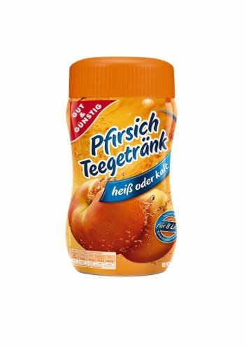Gut & Günstig Pfirsich Teegetränk 400g Gut & Günstig Pfirsich Teegetränk 400g von Gut & Günstig