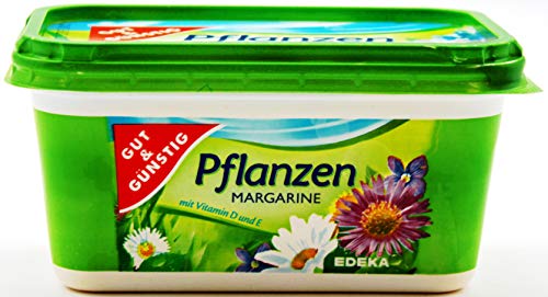 Gut & Günstig Pflanzen-Margarine, 8er Pack (8 x 500g) von Gut & Günstig
