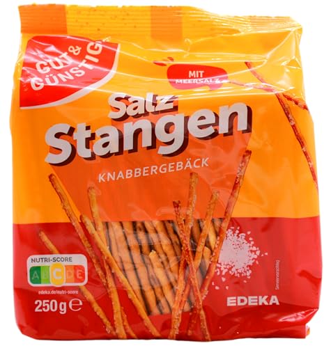 Gut & Günstig Salzstangen, 14er Pack (14 x 250g) von Gut & Günstig