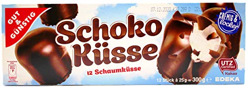 Gut & Günstig Schoko-Küsse, 10er Pack (10 x 300g) von Gut & Günstig