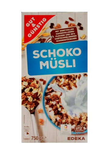 Gut & Günstig Schoko Müsli, 5er Pack (5 x 750g) von Gut und Günstig