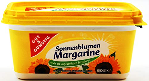 Gut & Günstig Sonnenblumen Margarine, 16er Pack (16 x 500g) von Gut & Günstig