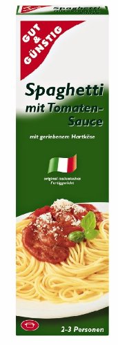 Gut & Günstig Spaghetti in Tomatensauce 397g von Gut & Günstig
